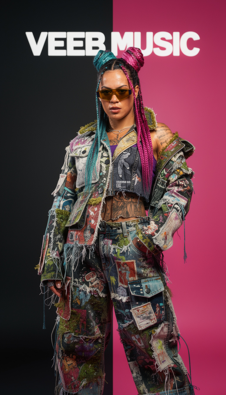 Character consistency fashion editorial AI art